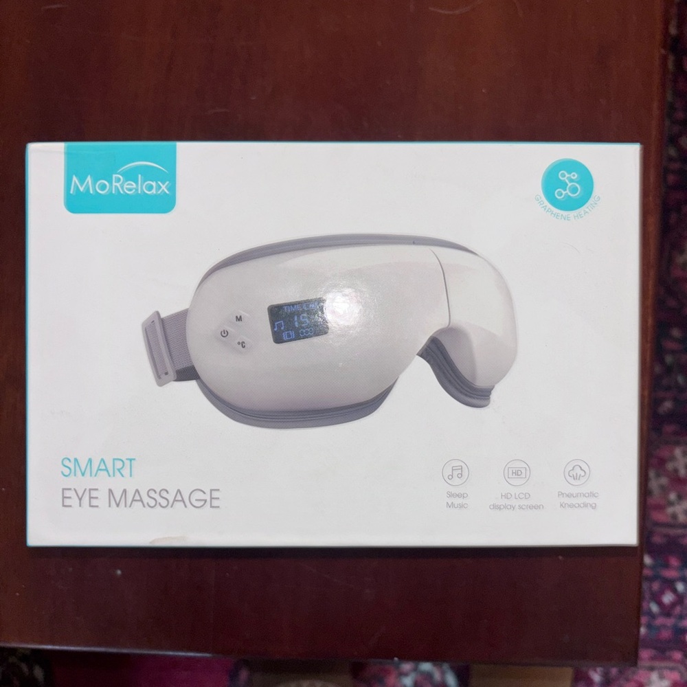 White Smart Eye Massager